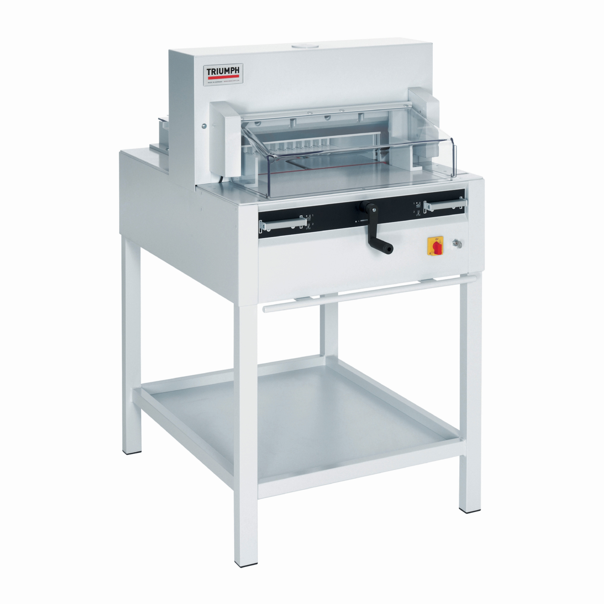 TRIUMPH Automatic Paper Cutter — 18 5/8in. Cutting Width, High-Volume Precision, Safety Features, Model# 4850